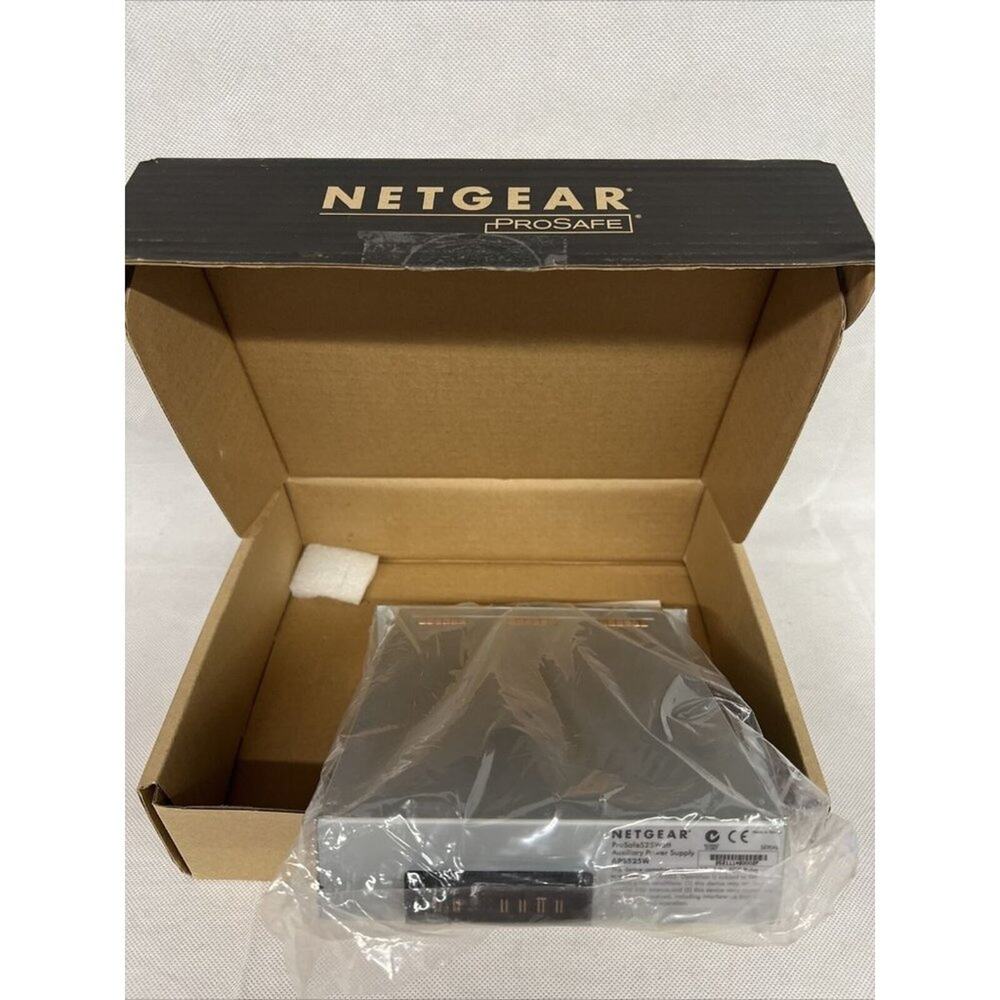 NEW APS525W NetGear ProSafe 525 Watt Auxillary Power Supply APS525W 100-240V